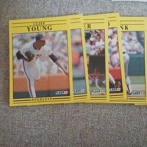 10 Pack Common Fleer 91 Collectors Baseball Cards